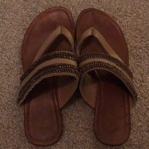 Sparkle sandals size 7.5